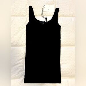 Theory black tube tank top.